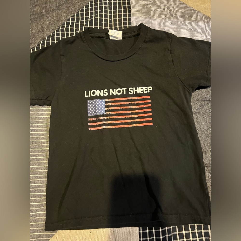 Kids lions not sheep shirt